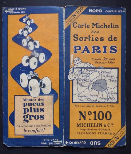 Carte michelin 100 - §,