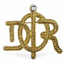 Authentique broche Christian