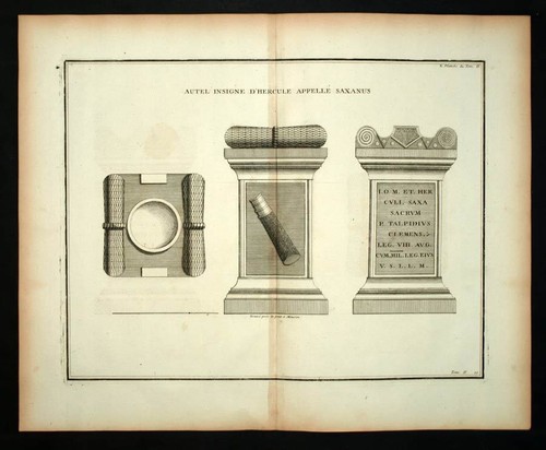 Autel hercule saxanus - autel, de
