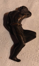 presse papier en bronze homme