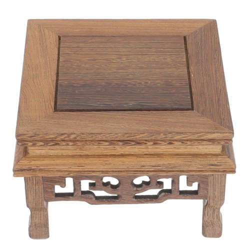 Porte plantes tabouret - en, bois