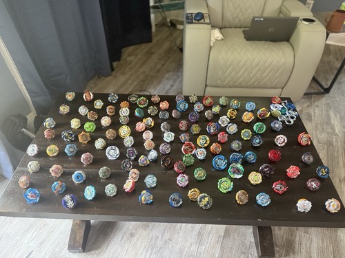 Huge beyblade collection with - huge,
