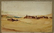 DESSIN ALGÉRIE ORIENTALISTE