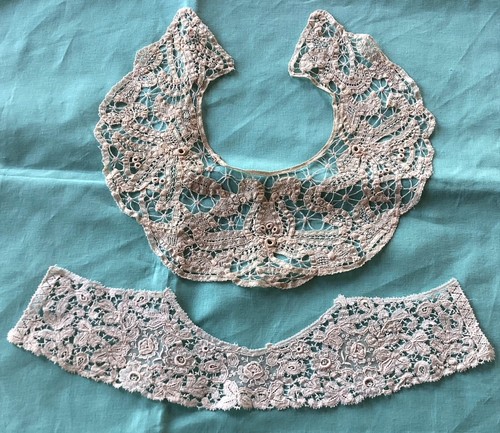 Fine dentelle ancienne lot de - fine,