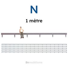 N 1/160 Lot 1m Glissière