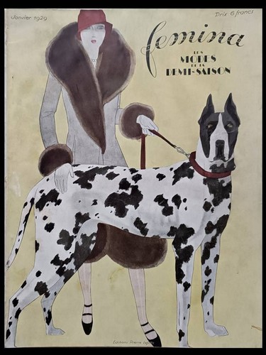 Femina janvier 1929 revue - femina,