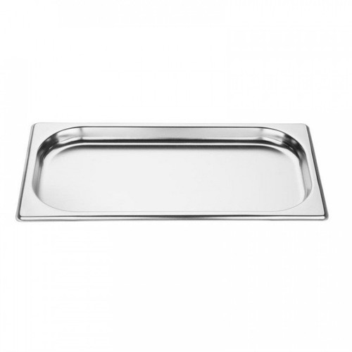 Bac inox 20 mm - inox, 1/3