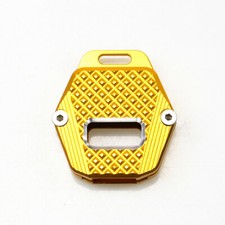 Porte-clés en aluminium or