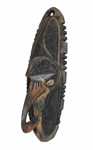 Masque sepik bec oiseau - masque, à
