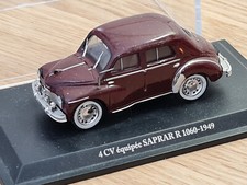 RENAULT 4 CV equipe  SAPRAR  A