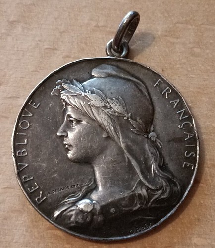 Medaille argent comice - medaille,