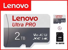NEUF / NEW Carte micro SD LENOVO ULTRA PRO 2048 Go / Gb ( 2 Tb ) memory card