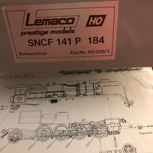 Lemaco locomotive vapeur - ho,