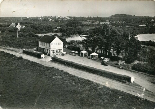 Carte lande cap frehel vue - lande,