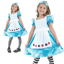 Costume Fille Alice Au Pays