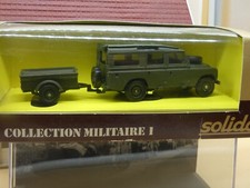 LAND ROVER+REMORQUE 1/43éme