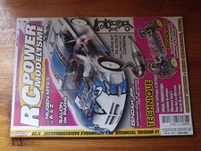 $$a Revue RC Power Modelisme N°28 Mugen MTX3  Pieces en carbone  Echappements