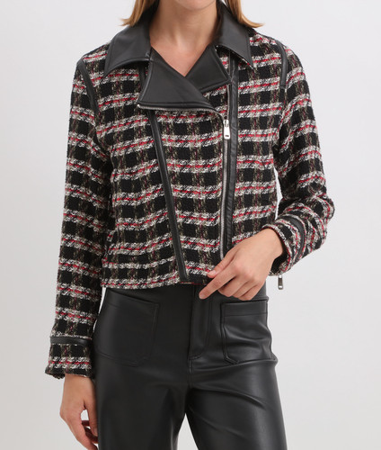 Belle veste blouson zara - veste/blouson, tweed