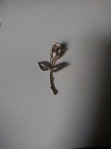 Gold color rose - gold, pin