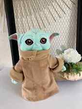 28⚜️ Peluche Doudou Grogu Bébé Yoda Jedi Star Wars The Mandalorian Hauteur 30 Cm