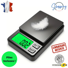 Mini Balance de Précision Poche 500g x 0.01g 1000g x 0.1g Aliments Bijoux +Piles