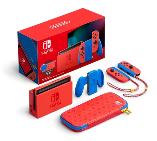 Nintendo switch mario édition - nintendo,