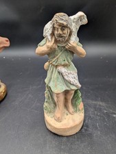 Ancien grand santon berger au