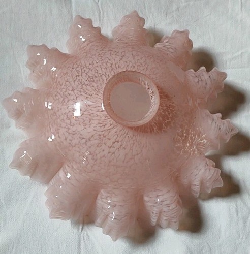 Ancien abat jour verre - ancien, de