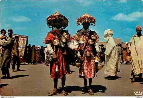 Carte postale maroc - carte,