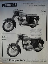 JAWA 250 350 gamme motos 1958