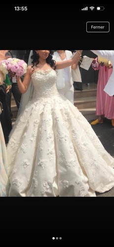 Robe mariée ivoire de - robe,