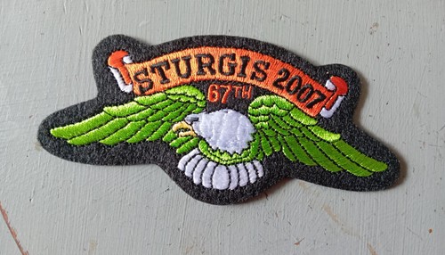 Patch ecusson tissus moto - ecusson,