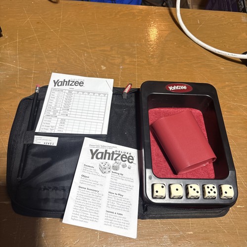 Yahtzee deluxe travel edition - yahtzee,