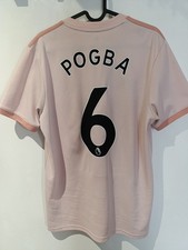Maillot Jersey Camiseta Maglia Manchester United 2018 Away Pogba Adidas - M