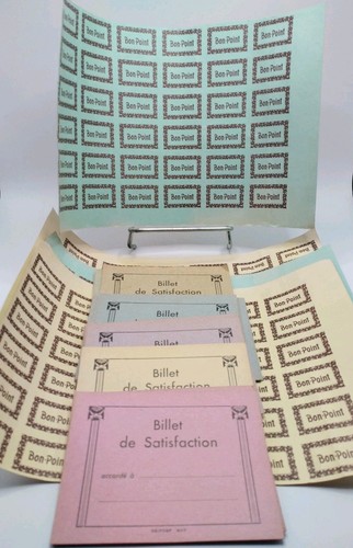 Ancien bon point billet de - -,