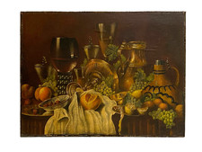 Tableau Ancien HSP Marouflée