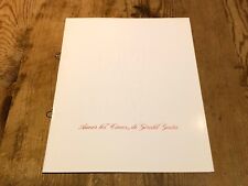 Folleto Booklet GÉRALD GENTA