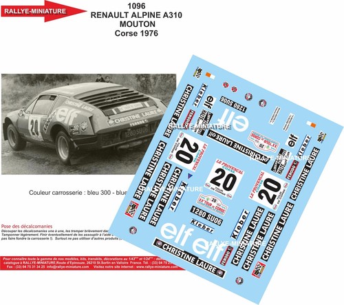 Decals ref 1096 - ref,