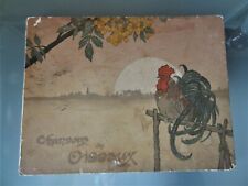 ancien livre de partitions musique chansons des oiseaux Fragerolle 