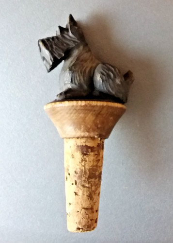 Ancien bouchon chien - , scottish