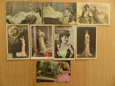 LOT 8 CPA FANTAISIE ARTISTES FEMMES