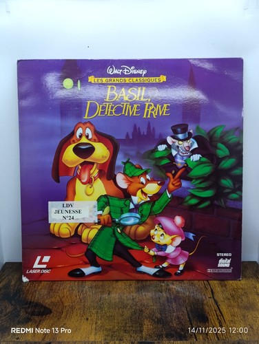 Laserdisc basil détective - laserdisc,