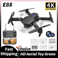 New E88 Pro RC Drone 4K
