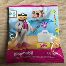 FIGURINE NEUF SOUS BLISTER PLAYMOBIL PINK LA PEDIATRE MEDECIN