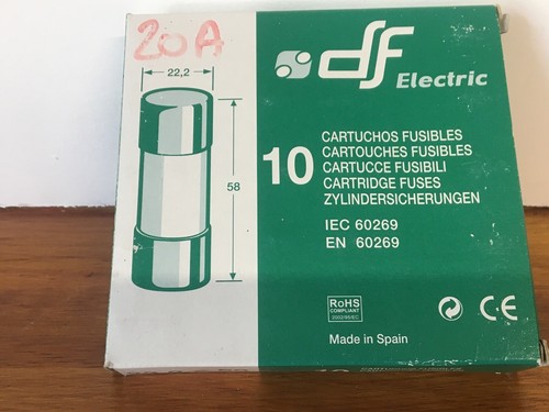 Lot fusible cartouche - lot, 10