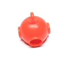 PLAYMOBIL CASQUE SCAPHANDRIER ORANGE FLUO