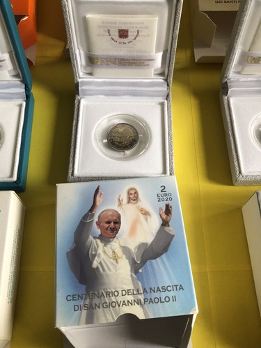 Commémorative euros vatican - 2,