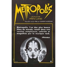 Metropolis affiche film - affiche, de