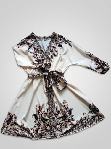 Robe kimono portefeuille - robe,