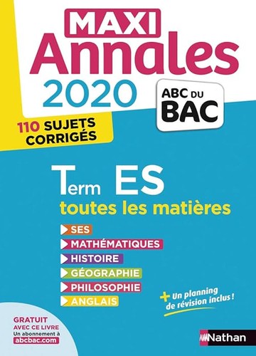 Maxi annales abc bac - du,